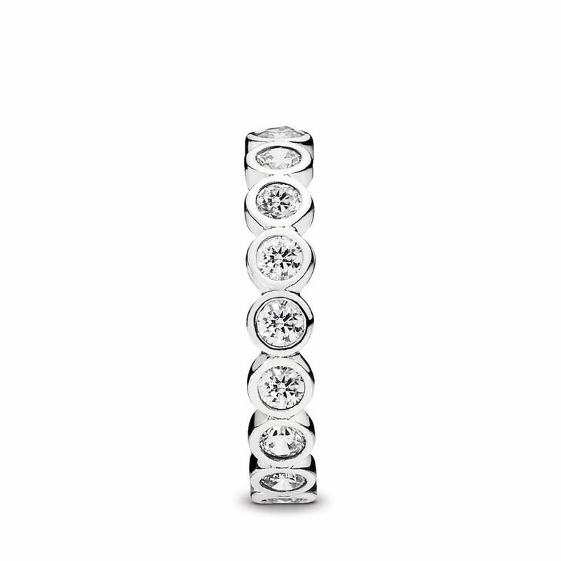 Pandora Australia AlluStackable Ring Brilliant Stackable Ring - Sterling Silver | SKCOLG685